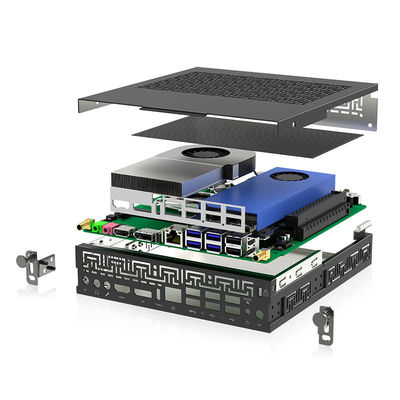 স্পাইডার সিরিজ ইন্টেল 13th Gen 3XHDMI CPU GTX1050 OPS কম্পিউটার 16GB RAM Win 10/11